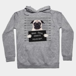 Pug Shot Hoodie